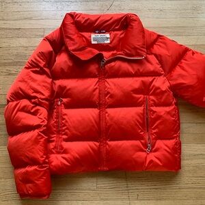 Tory Burch Sport Cropped Red Jacket